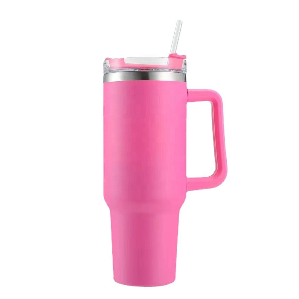 New Glass Stainless Steel Insulated 40Oz Mug Cup