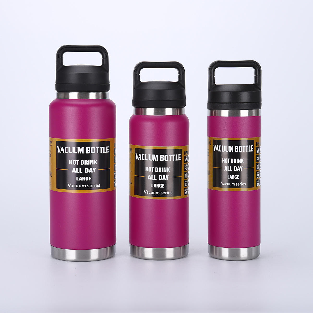 Custom Logo Rhinestone Stainless Steel  Thickened Vacuum Insulated Travel Mug