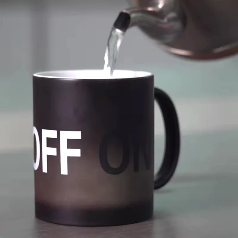 11oz Sublimation Colorful Inner Heat Blank Magic Mug Color Changing Mug Ceramic